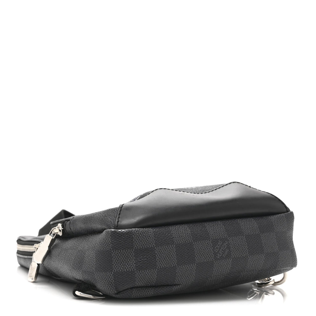 Damier Graphite Logo Avenue Sling Backpack