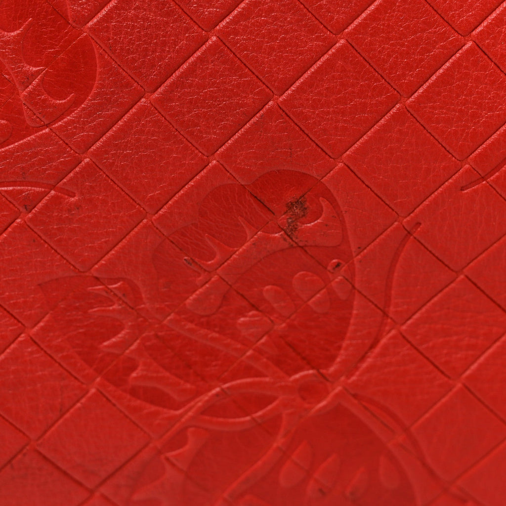 Nappa Intrecciomirage Butterfly Tote Red