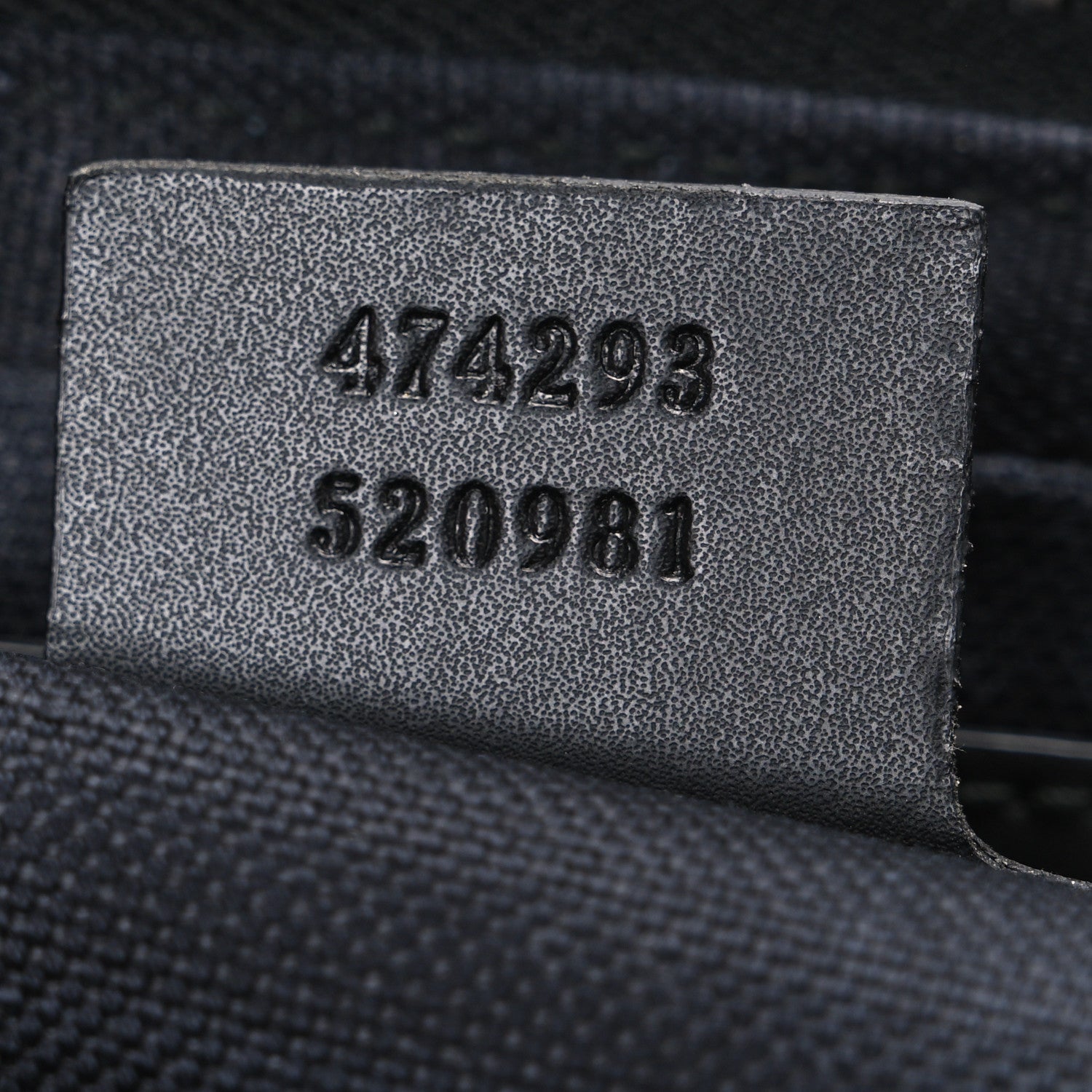 Soft GG Supreme Monogram Web Belt Bag Black Grey