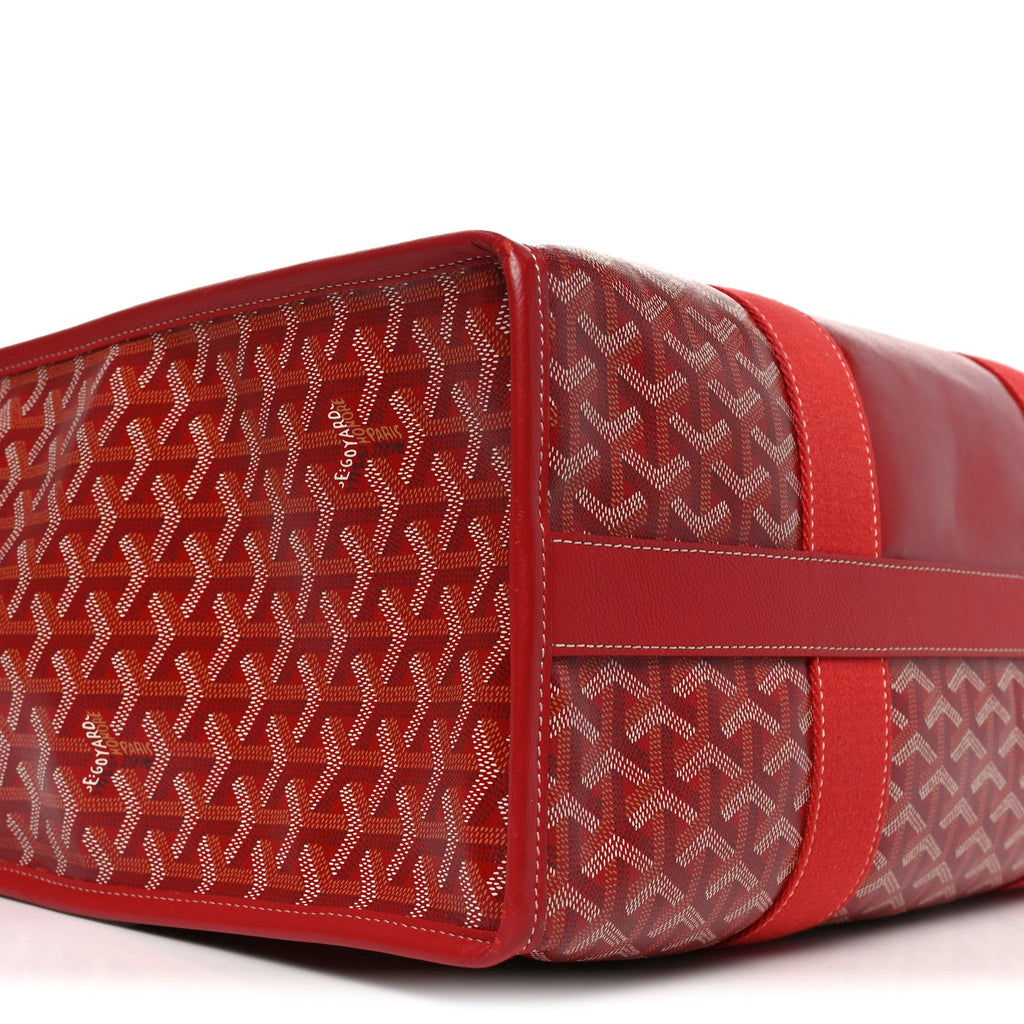 Goyardine Villette Tote Red