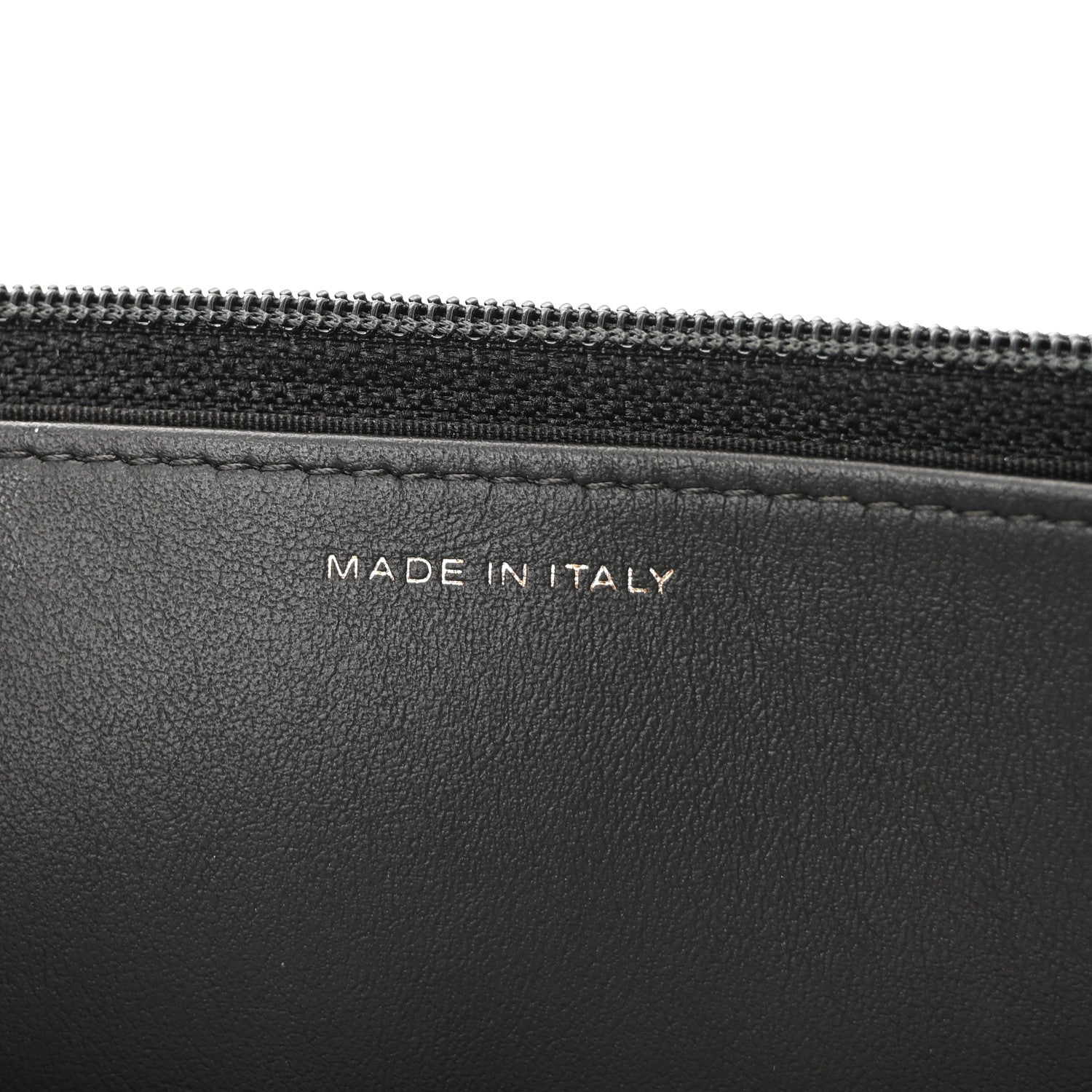 Caviar Quilted Boy Wallet On Chain WOC Black