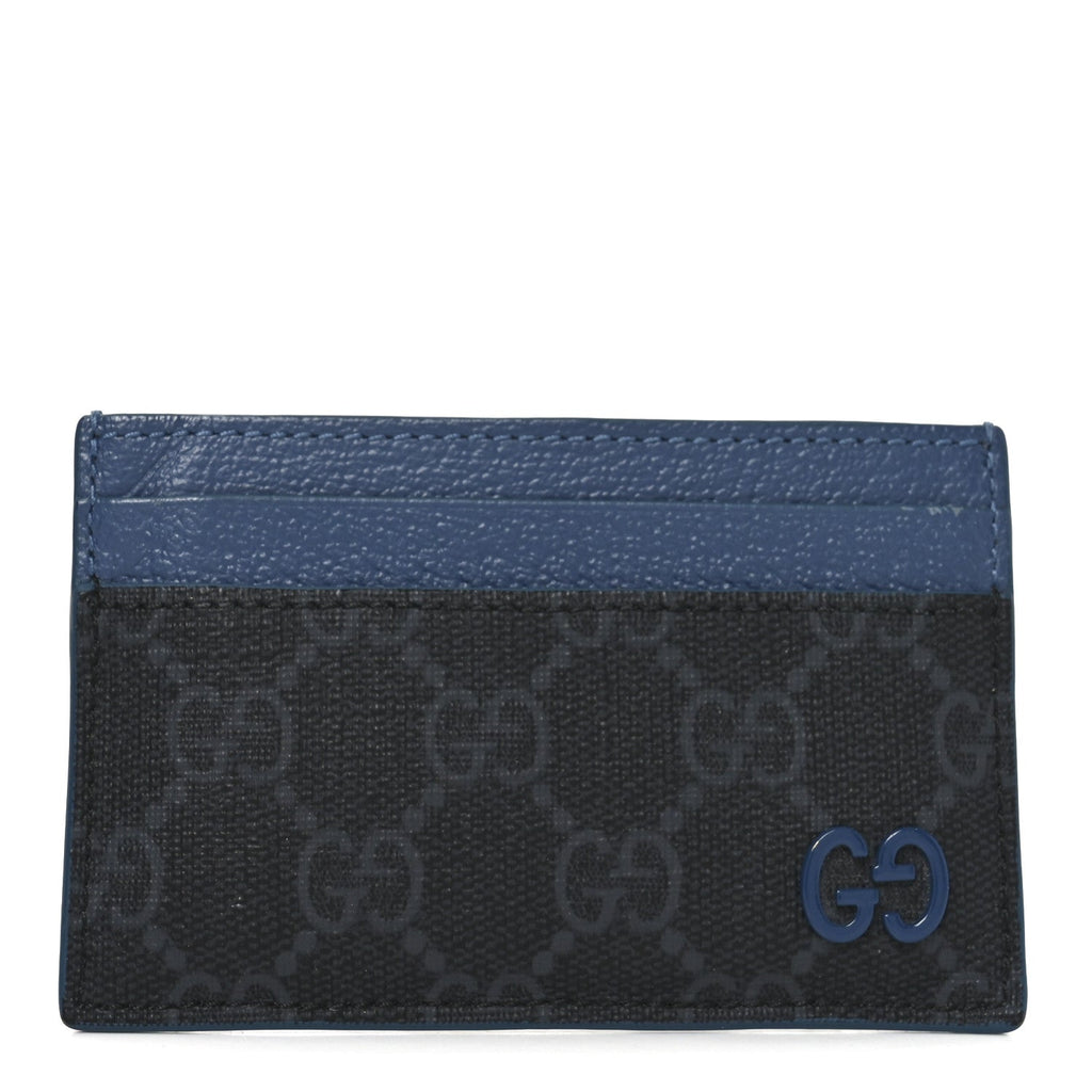 GG Supreme Monogram Bi-Color  Holder