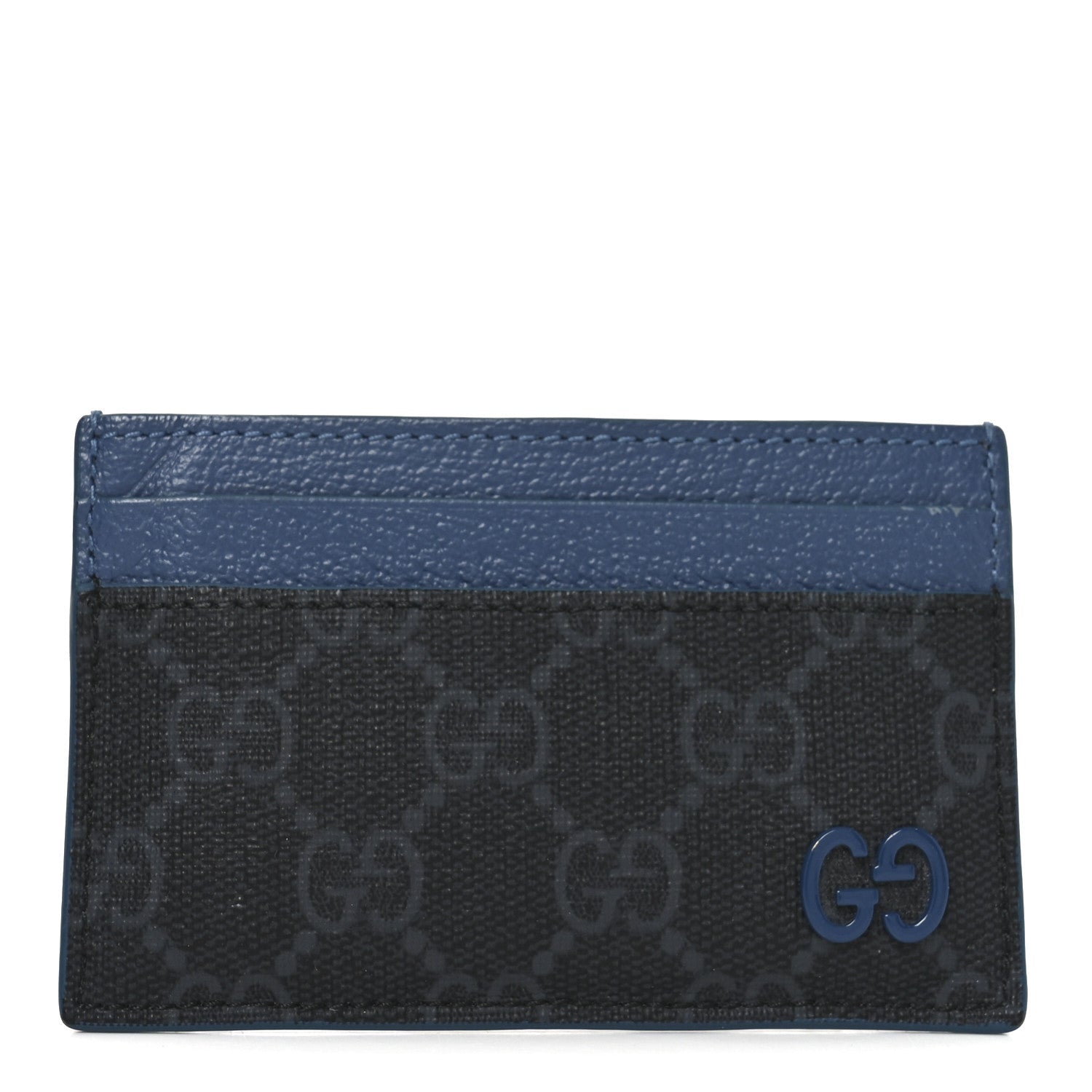 GG Supreme Monogram Bi-Color  Holder
