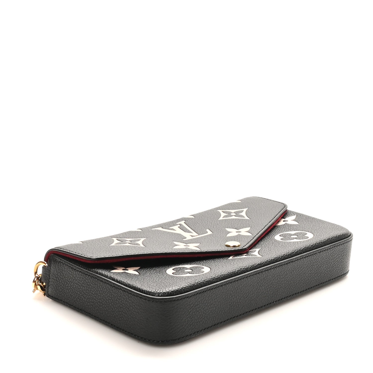 Empreinte Monogram Giant Felicie Pochette Black Beige