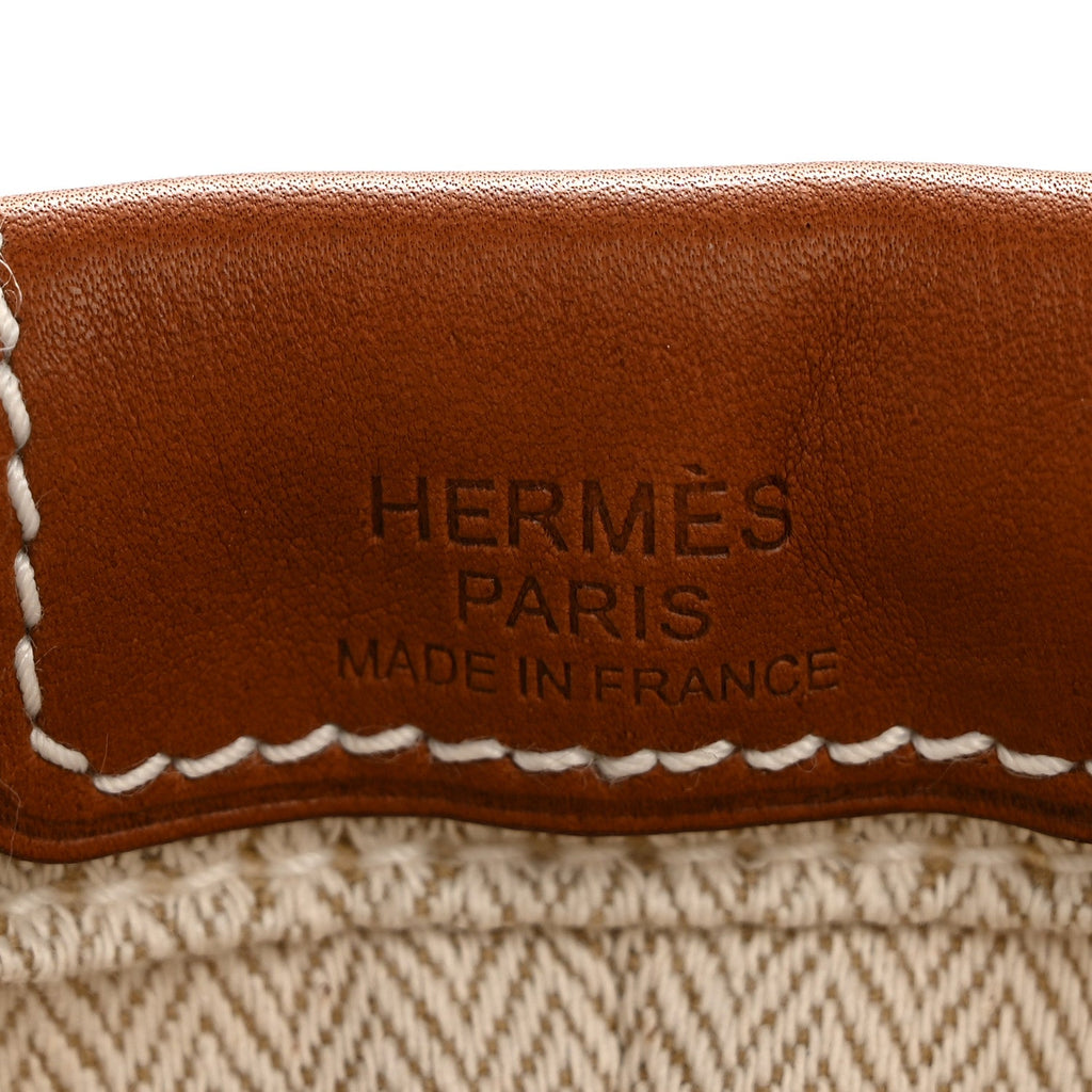 Canvas Barenia Fourbi 20 PM Pouch Naturel Fauve