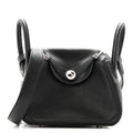 Taurillon Clemence Mini Lindy 20 Black
