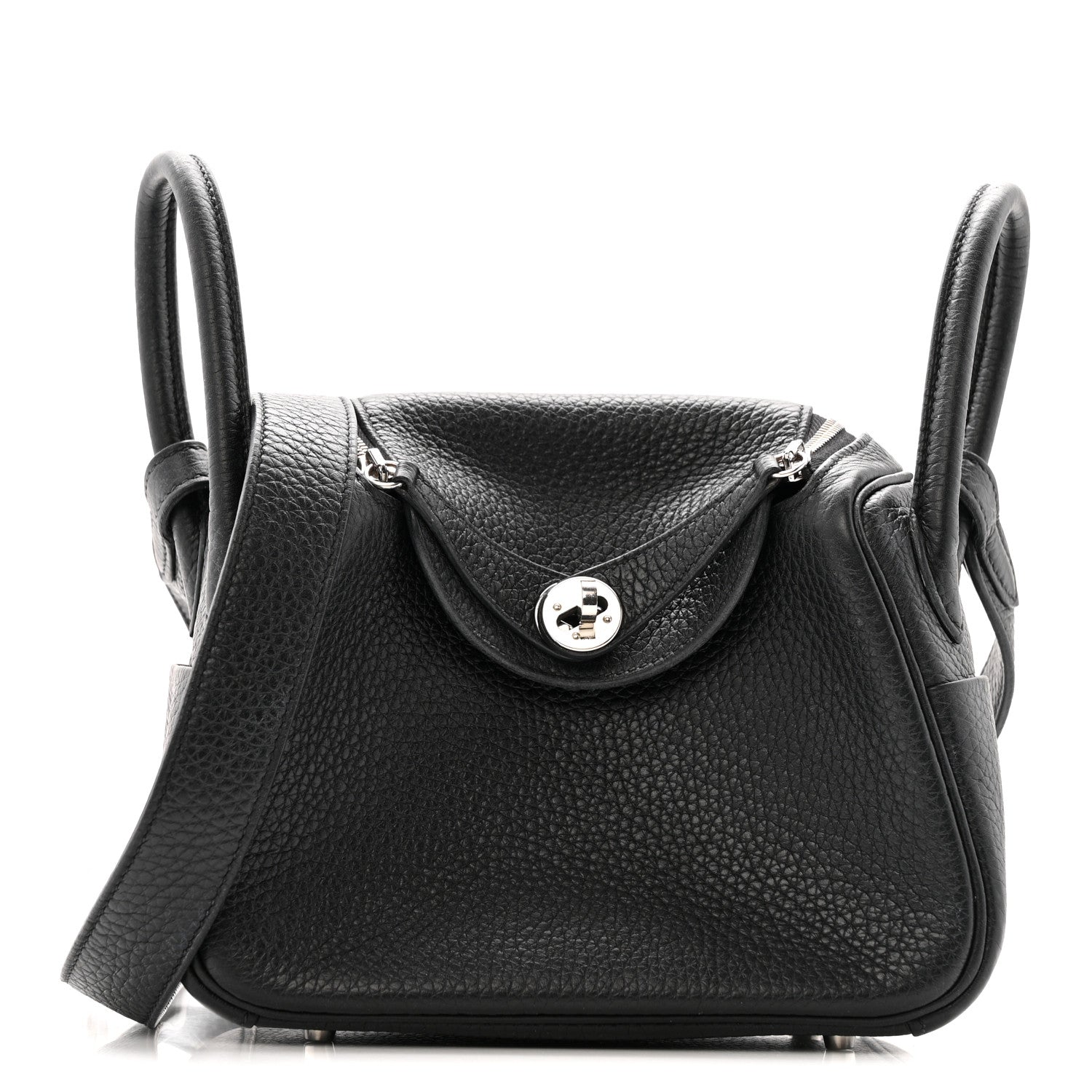 Taurillon Clemence Mini Lindy 20 Black