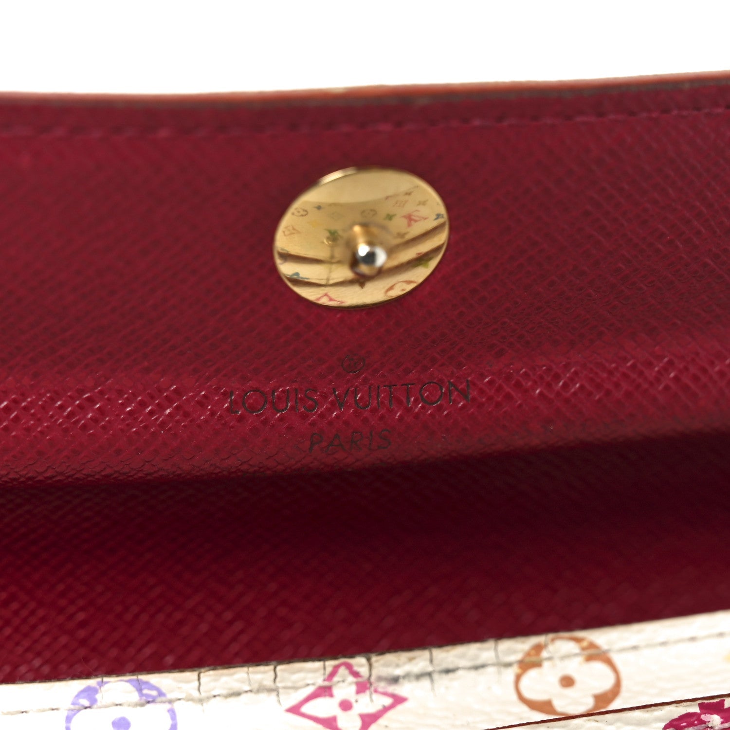 Monogram Multicolor Sarah Wallet White Eglantine