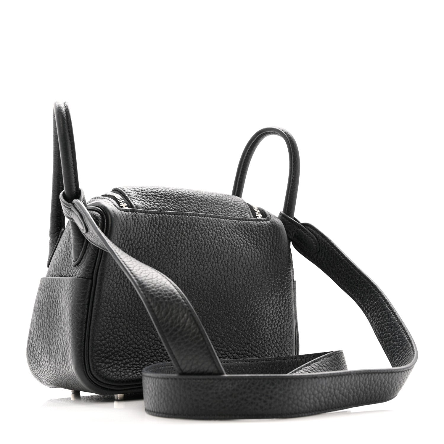 Taurillon Clemence Mini Lindy 20 Black