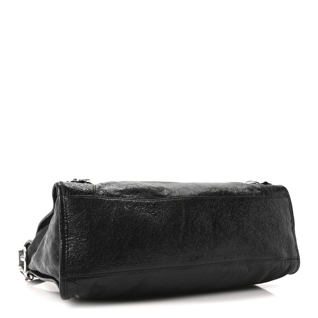 Agneau Arena Silver Hardware Medium Le City Black