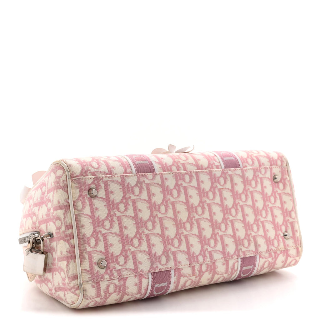 Monogram Girly Boston Pink