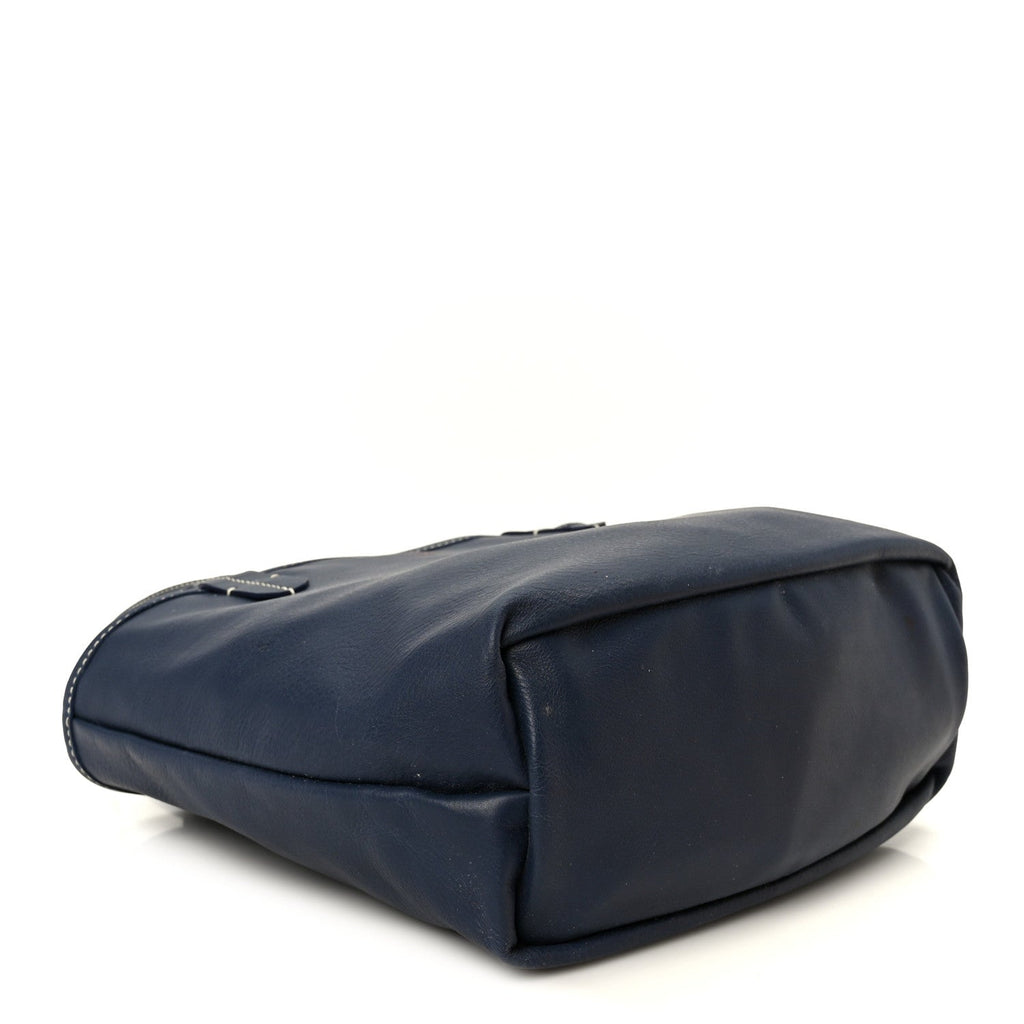Goyardine Reversible Mini Anjou Navy