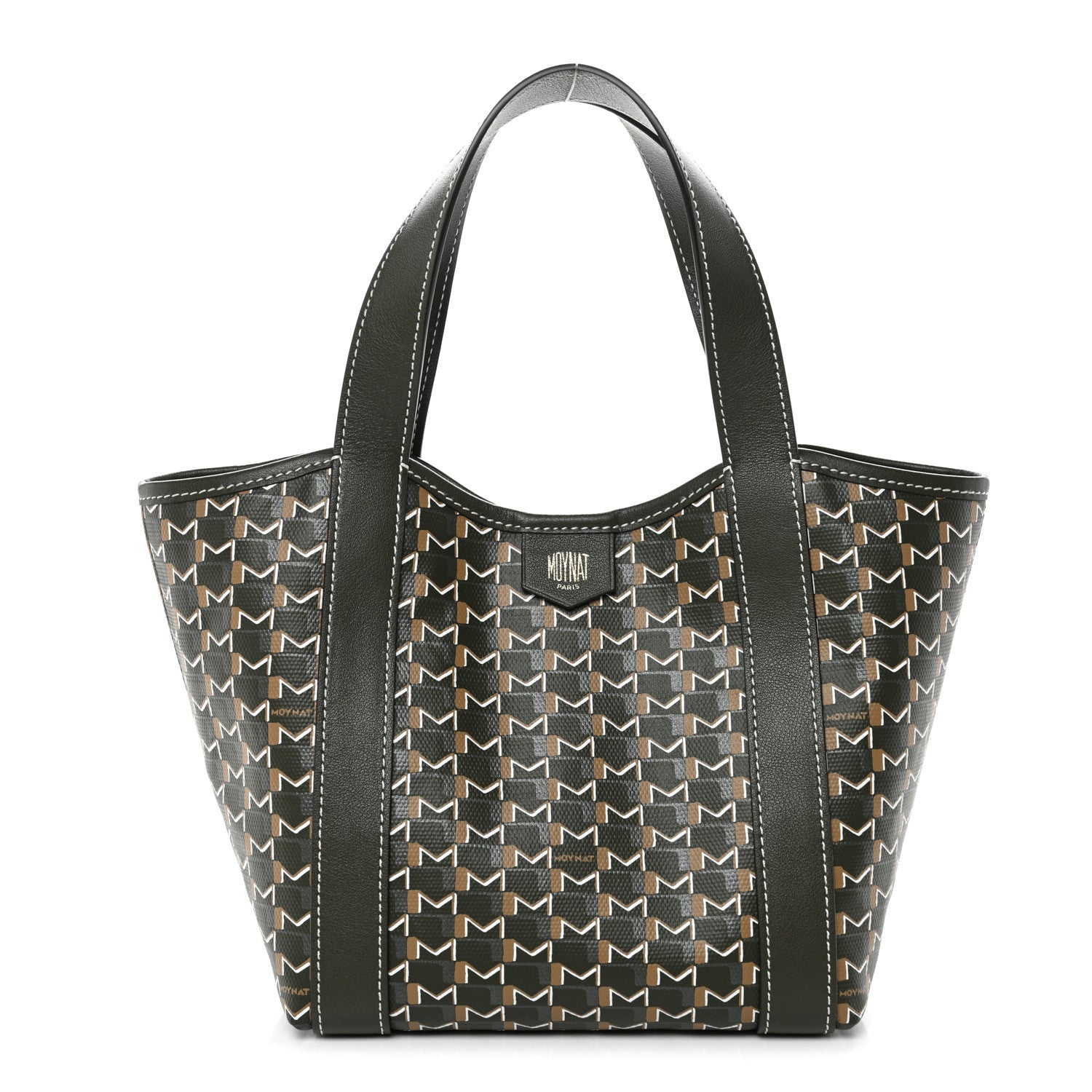 Canvas M Duo Tote Bag BB Kaki