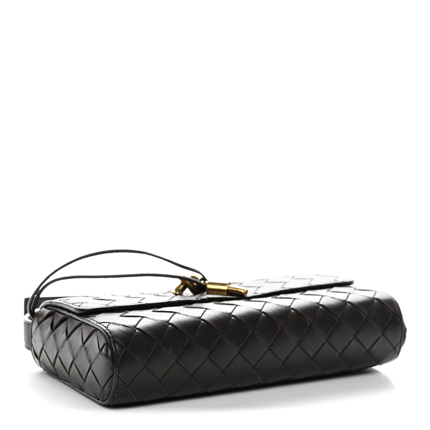 Nappa Intrecciato Mini Andiamo Crossbody Bag  Fondant