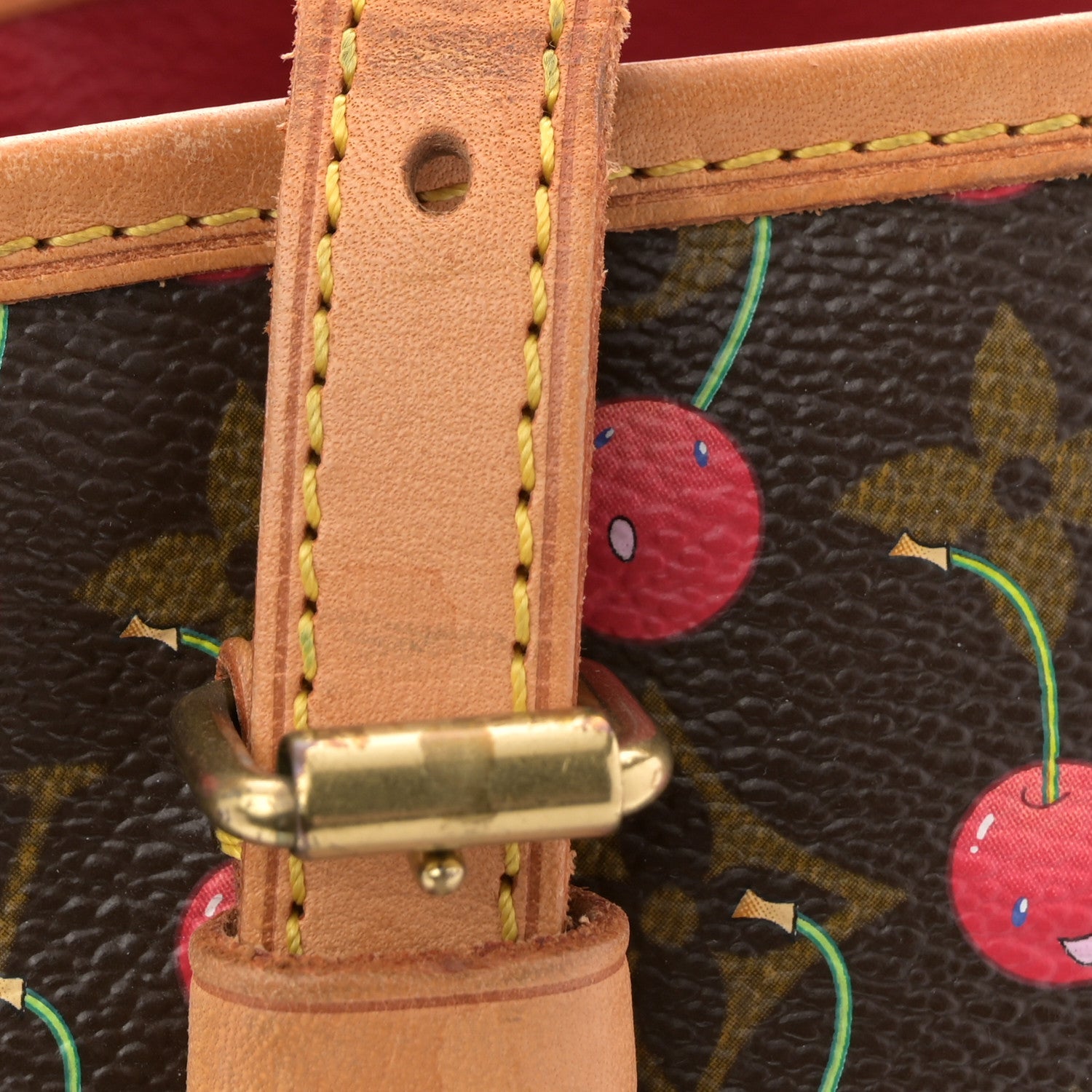 Monogram Cerises Bucket Bag