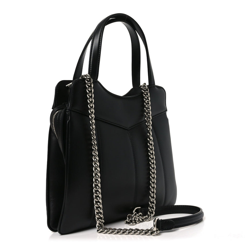 Calfskin Petite GG Small Tote Bag Black