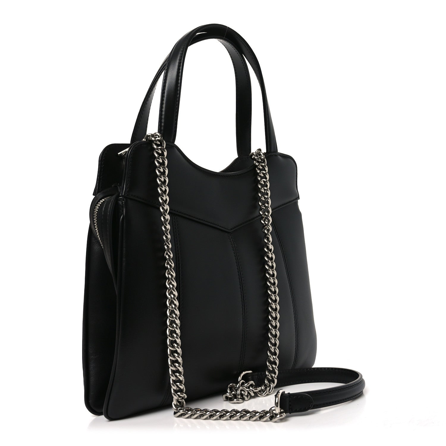 Calfskin Petite GG Small Tote Bag Black