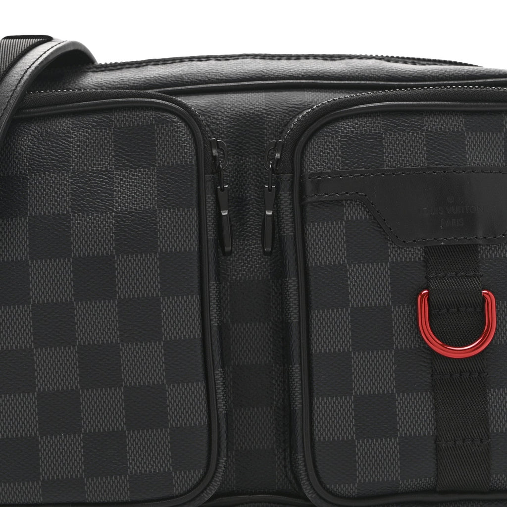 Damier Graphite Utility Messenger