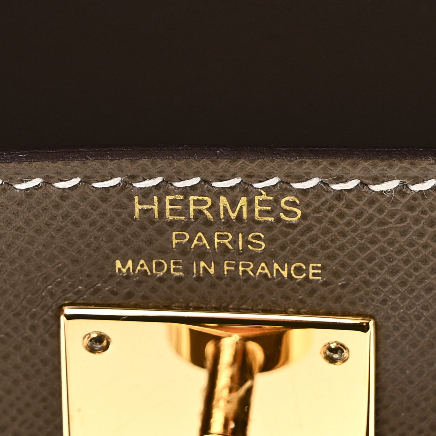 Madame Calfskin Kelly Elan Etoupe