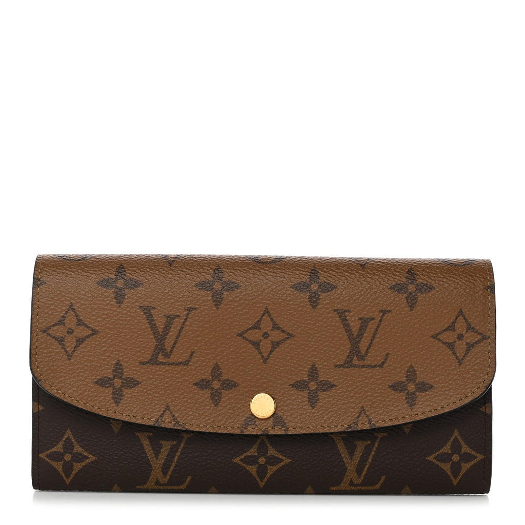 Reverse Monogram Emilie Wallet