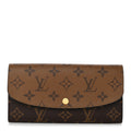 Reverse Monogram Emilie Wallet