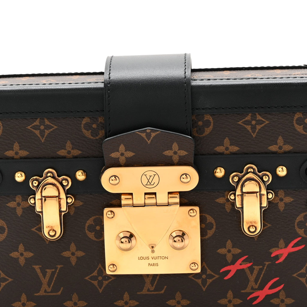 Monogram Petite Malle Black
