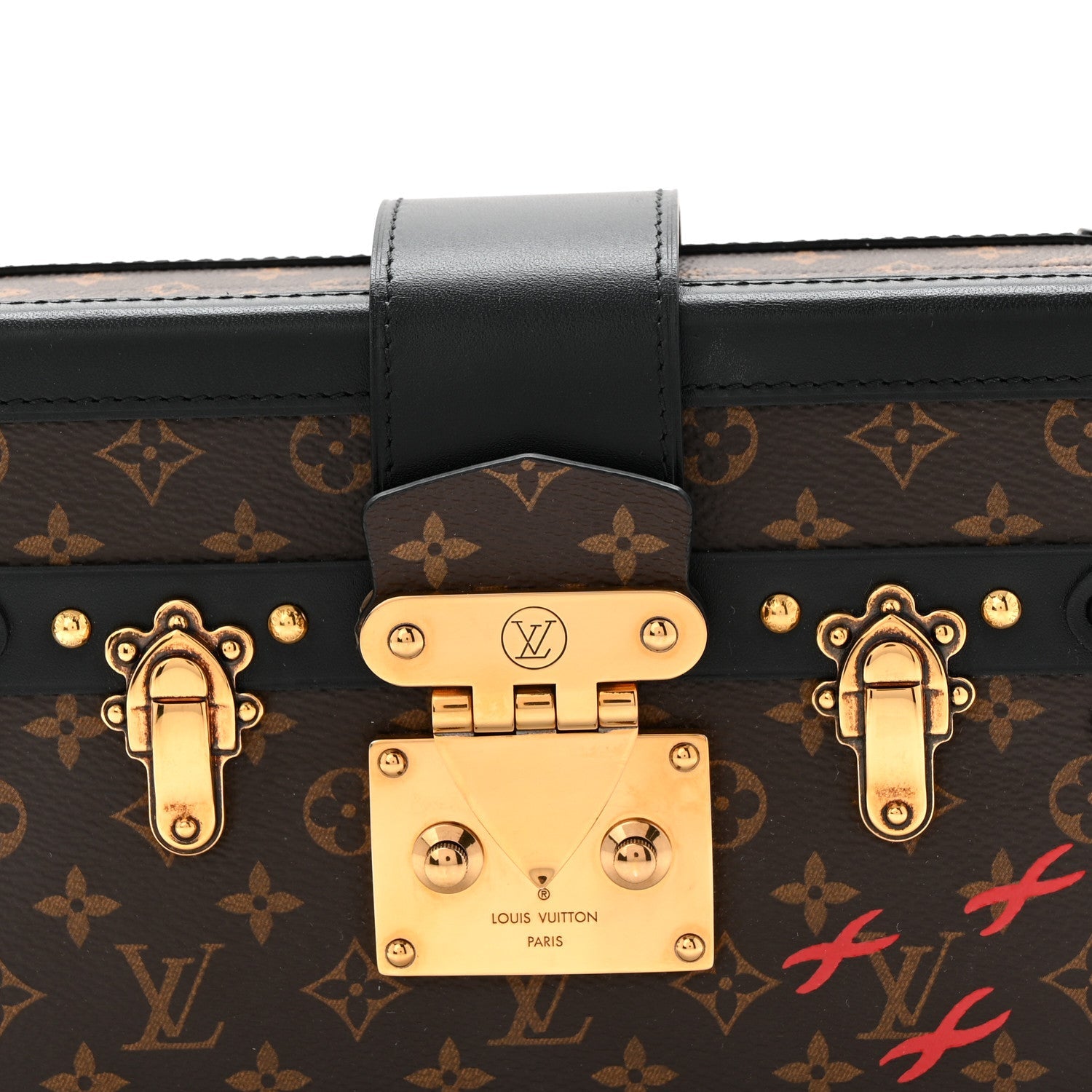 Monogram Petite Malle Black