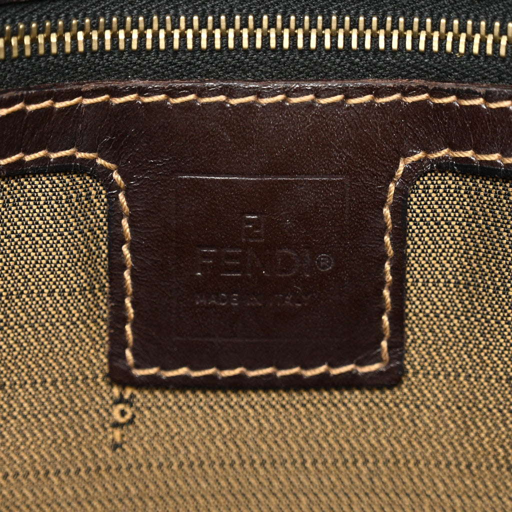 Zucca Zipped Baguette Tobacco