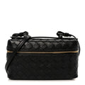 Calfskin Intrecciato Bang Bang Vanity Case Black