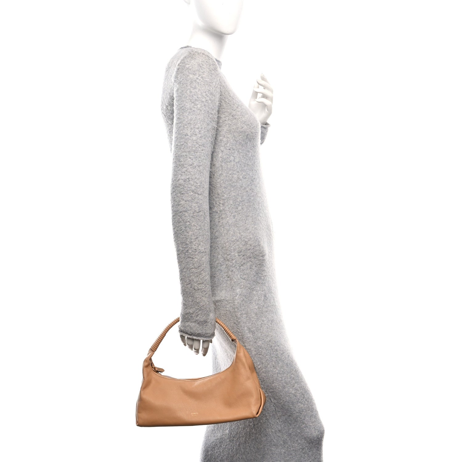 Calfskin Remi Hobo Tan