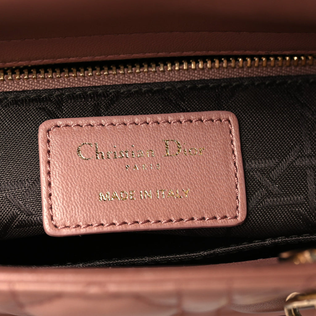 Lambskin Cannage Small My ABCDior Lady Dior Fard