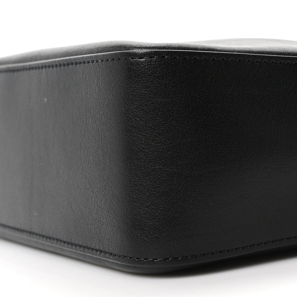 Calfskin Small Bucket Bag Black