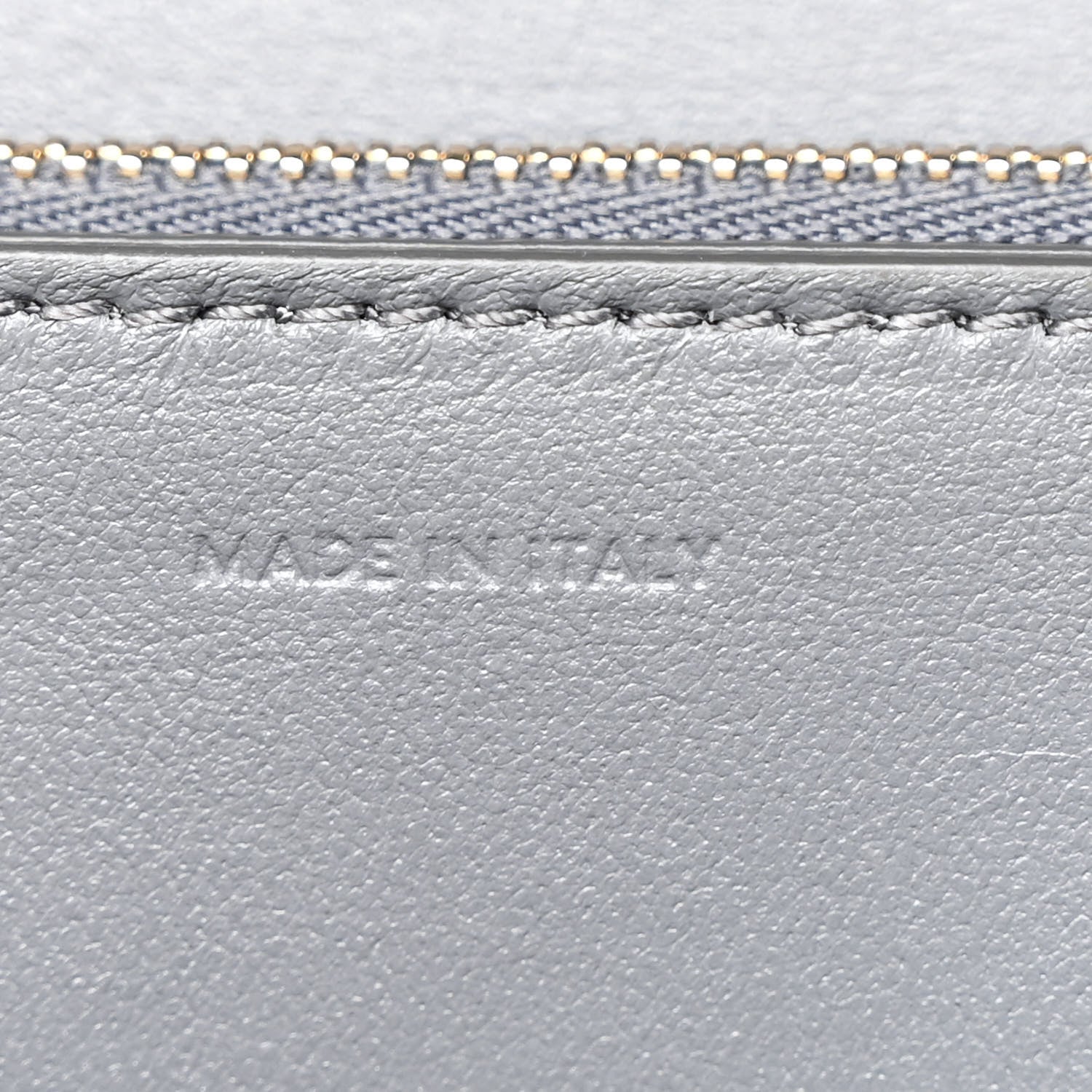 Liege Calfskin Medium Classic Box Flap Bag Grey