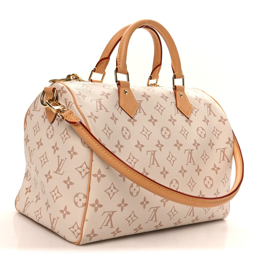 Monogram Dune Lucky Speedy Soft 30 Pink