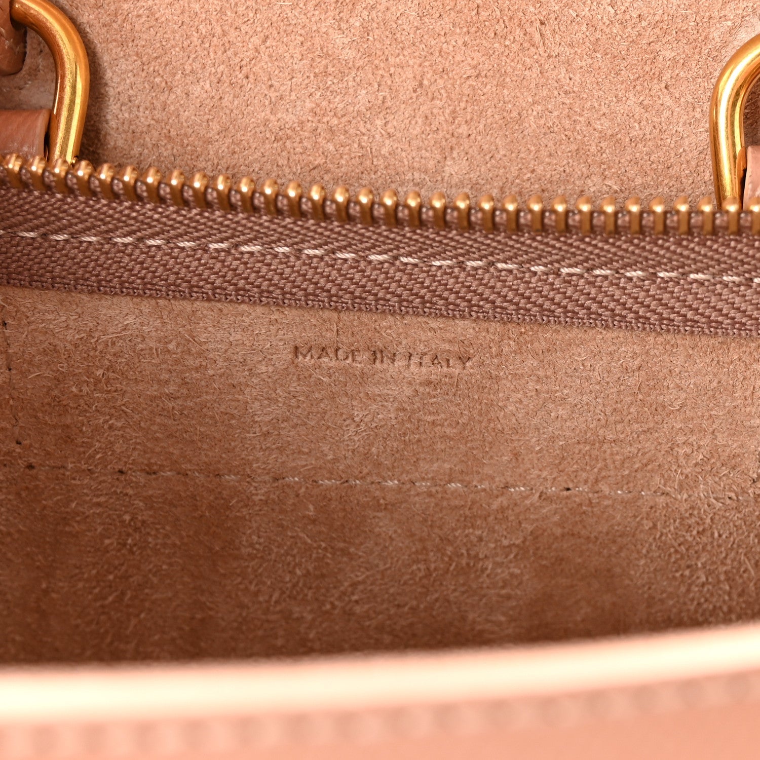 Grained Calfskin Micro Belt Bag Vintage Pink