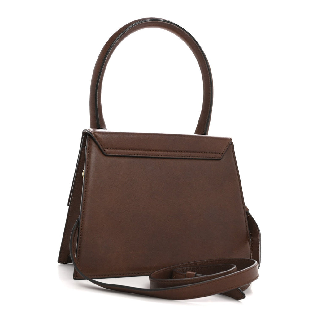 Smooth Calfskin Le Grand Chiquito Dark Brown