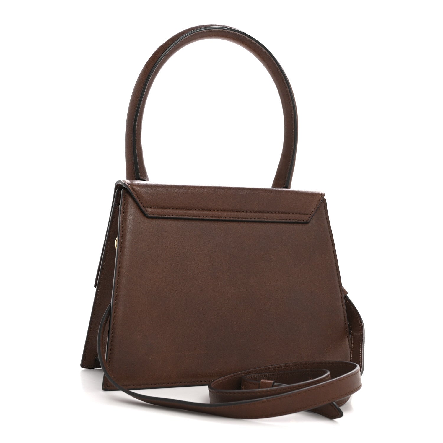 Smooth Calfskin Le Grand Chiquito Dark Brown