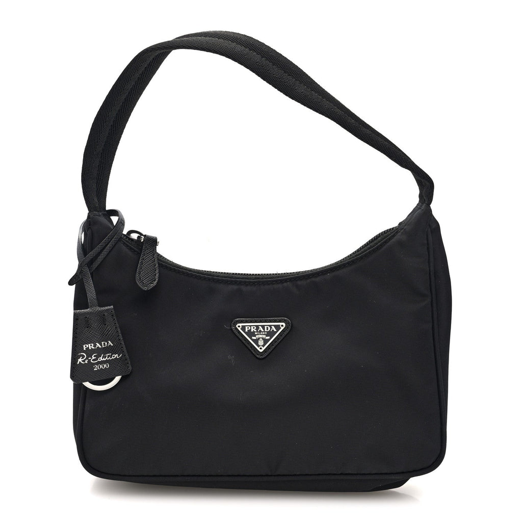 Tessuto Nylon Mini Re-Edition 2000 Bag Black