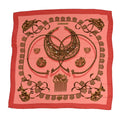 Silk Cashmere Les Cavaliers D'Or Scarf 140