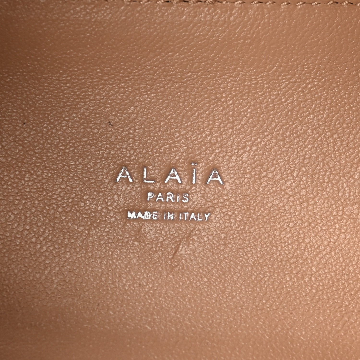 Calfskin Vienne Wave Mina 16 Bag  Gris Vert