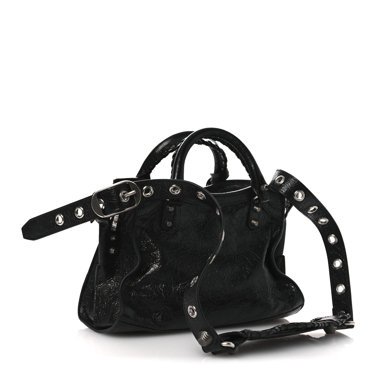 Agneau Arena Neo Cagole Handbag XS Black