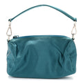 Satin Soft Evening Bag Turchese