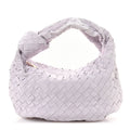 Suede Calfskin Intrecciato Teen Jodie Hobo Mirth Washed