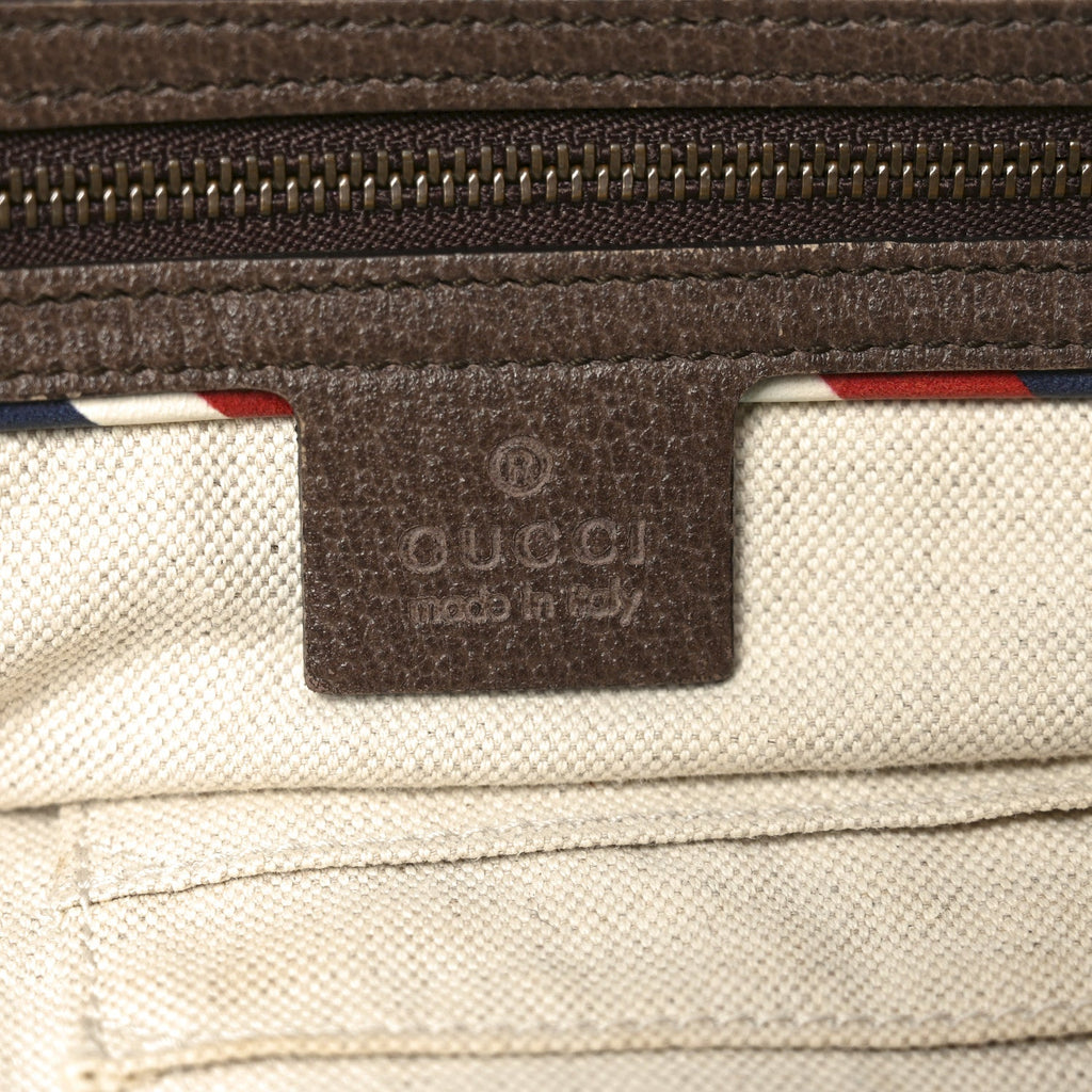 Soft GG Supreme Monogram Courrier Medium Crossbody Tote Beige New Acero