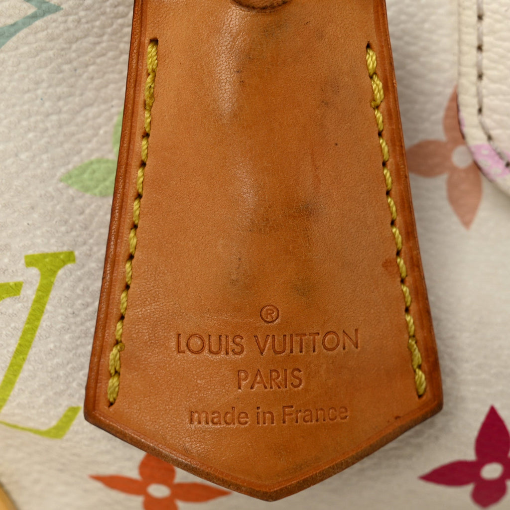 Monogram Multicolor Speedy 30 White