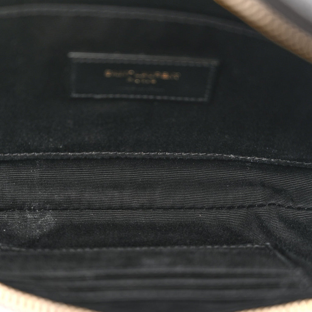 Grain De Poudre Monogram Belt Bag Black