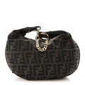 Zucca Small Chef Chain Hobo Tobacco