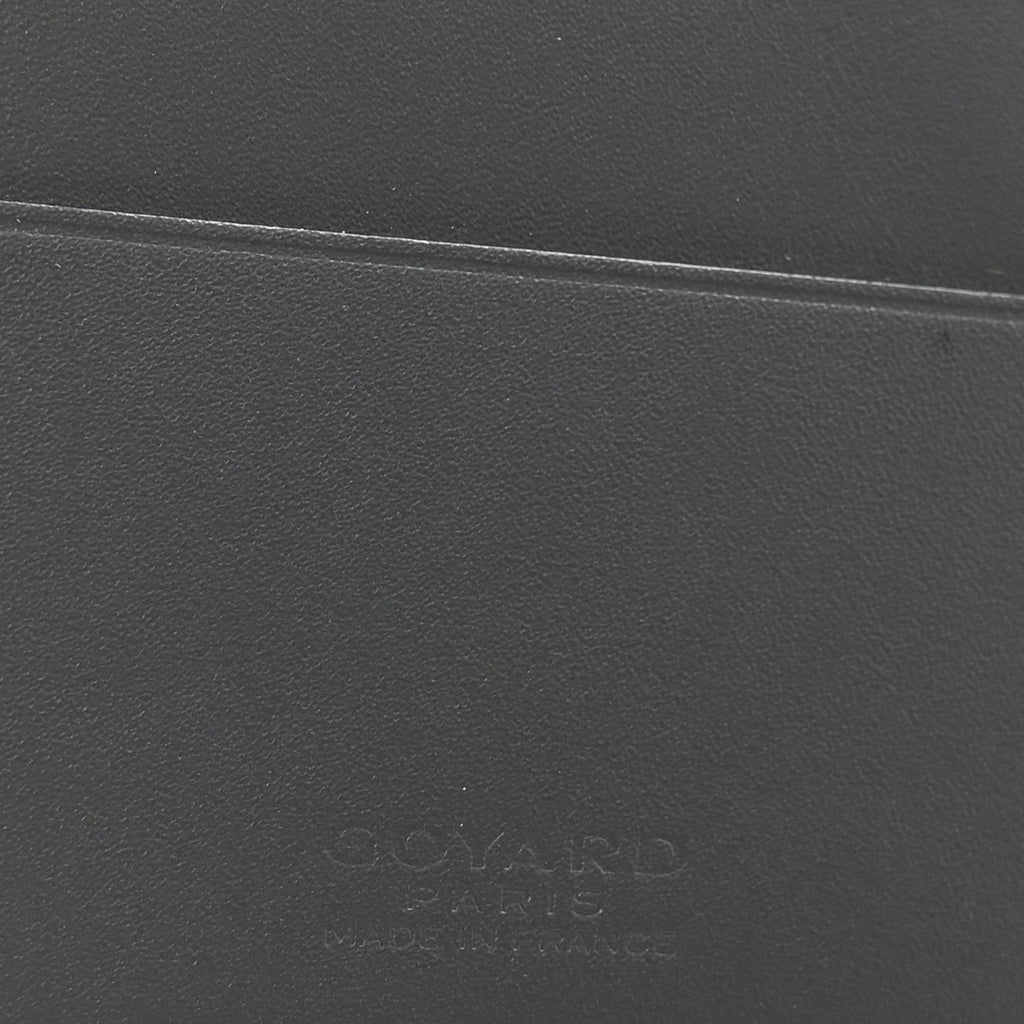 Goyardine Passport Wallet Grey