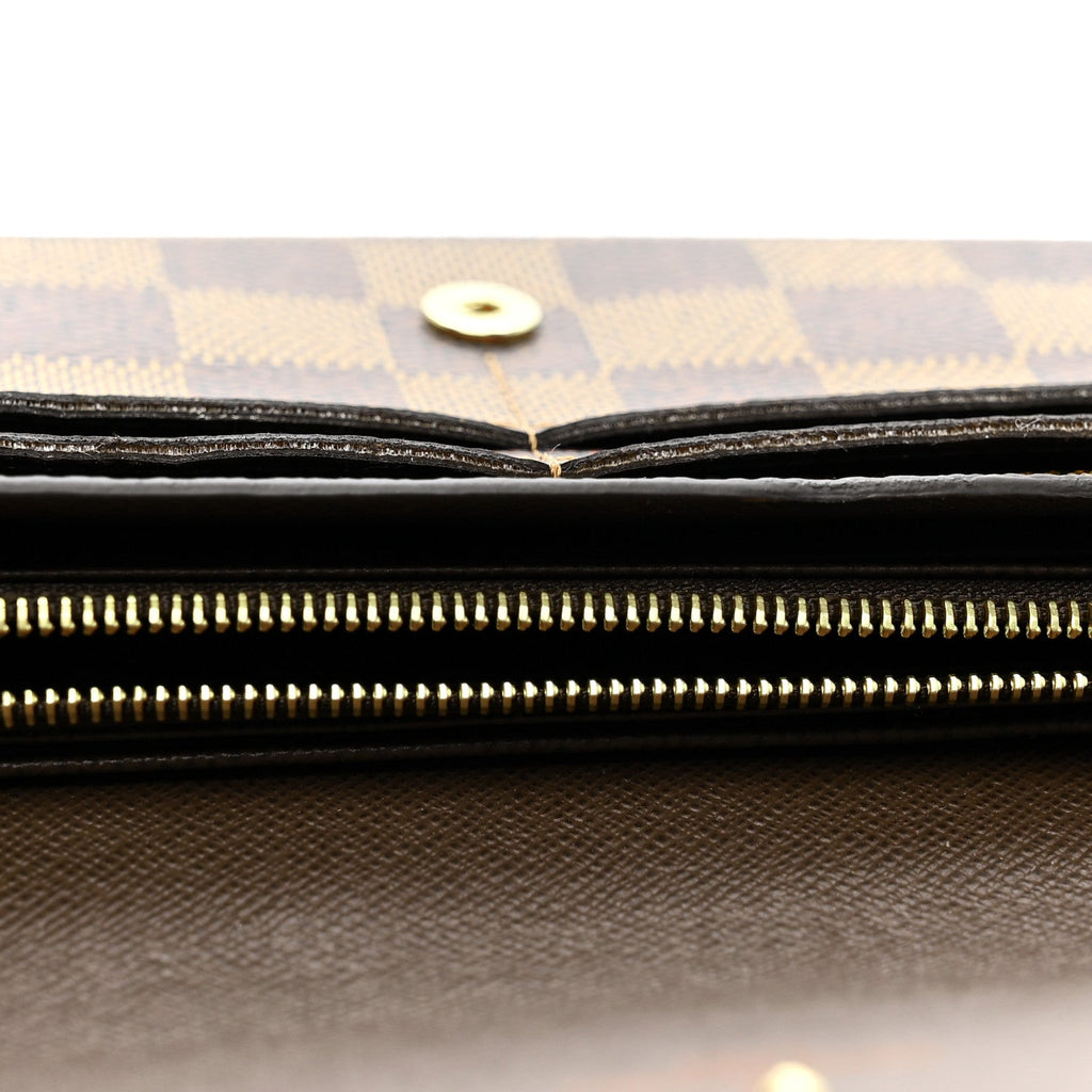 Damier Ebene Sarah Wallet NM