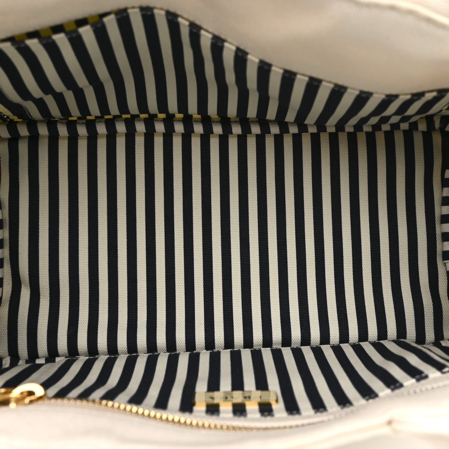 Canapa Small Logo Tote Bianco Blue